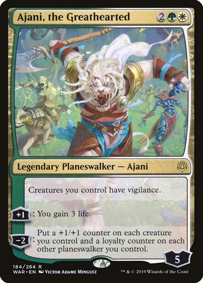 Ajani, the Greathearted: War of the Spark