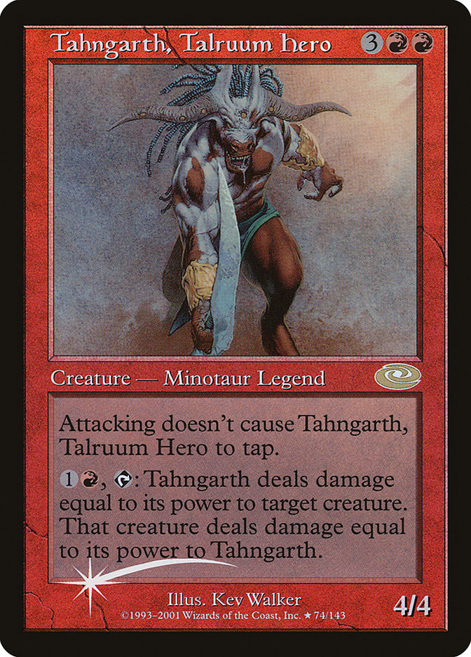 Tahngarth, Talruum Hero - (Foil): Planeshift