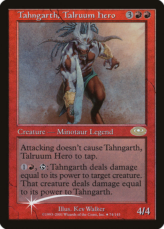 Tahngarth, Talruum Hero - (Foil): Planeshift