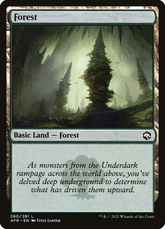 Forest (#280) - (Foil): Adventures in the Forgotten Realms