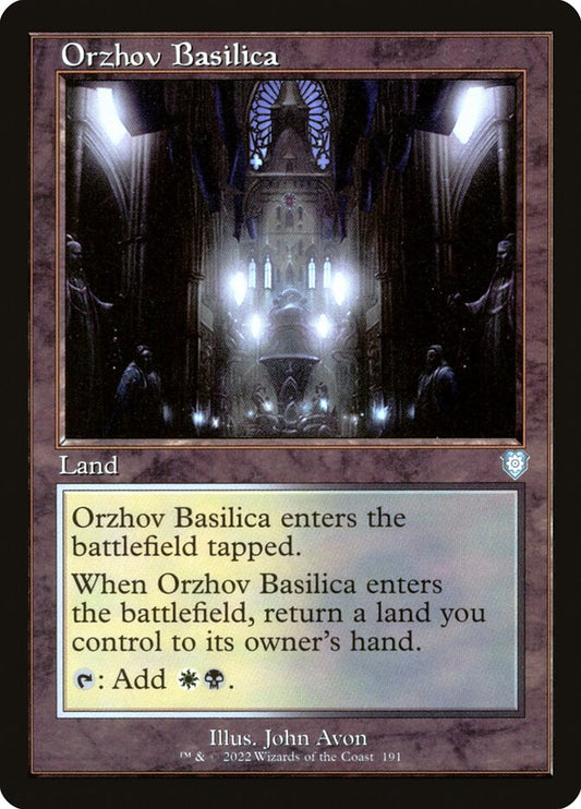 Orzhov Basilica (Retro Frame): The Brothers' War Commander