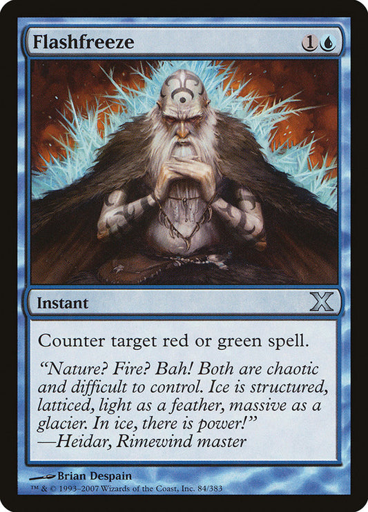 Flashfreeze - (Foil): Tenth Edition