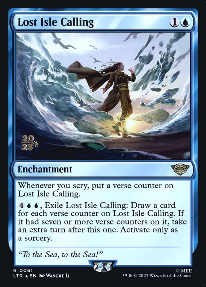 Lost Isle Calling - (Foil): Tales of Middle-earth Promos
