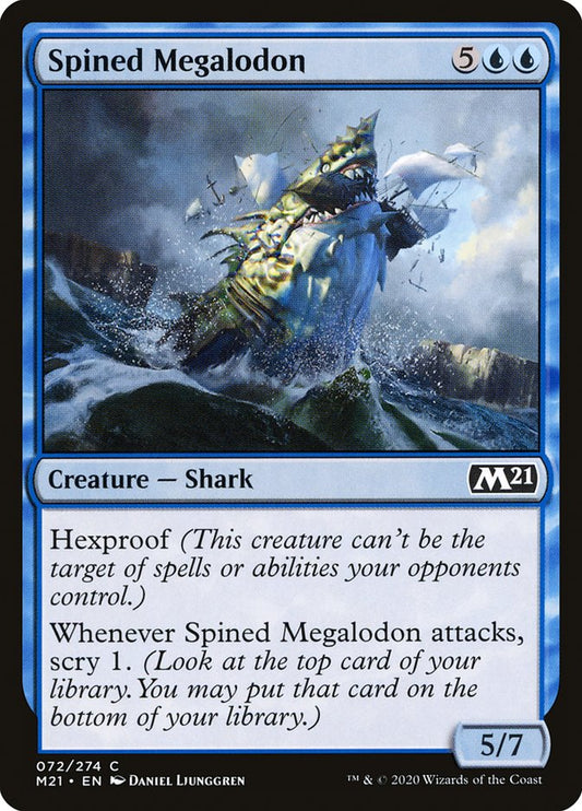 Spined Megalodon: Core Set 2021