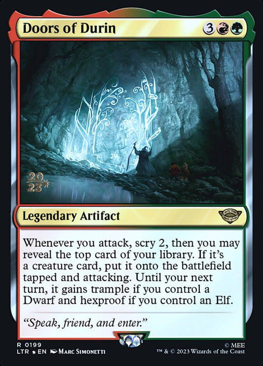 Doors of Durin (Prerelease) (The Lord of the Rings) - (Foil): Tales of Middle-earth Promos