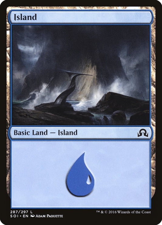 Island (#287): Shadows over Innistrad