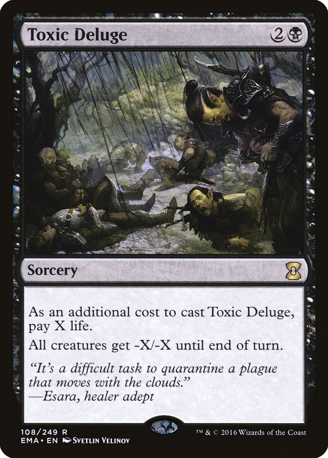 Toxic Deluge - (Foil): Eternal Masters