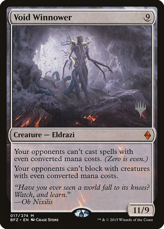Void Winnower (Promo Pack) (Battle for Zendikar): Battle for Zendikar Promos