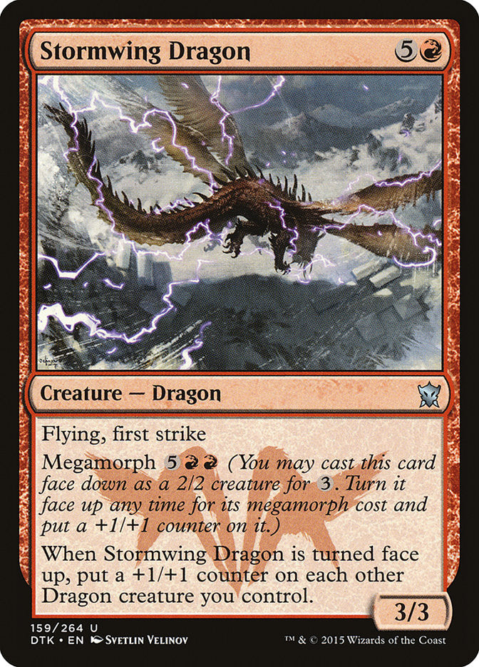 Stormwing Dragon - (Foil): Dragons of Tarkir