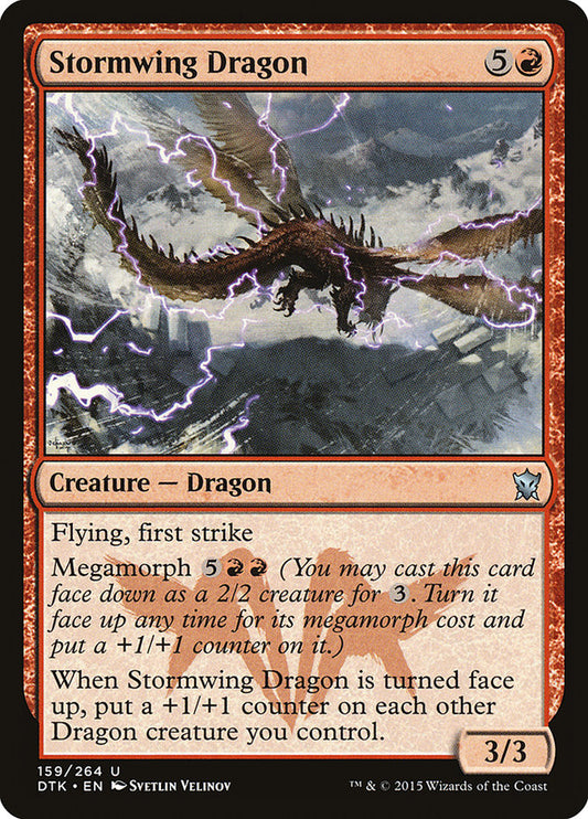 Stormwing Dragon - (Foil): Dragons of Tarkir