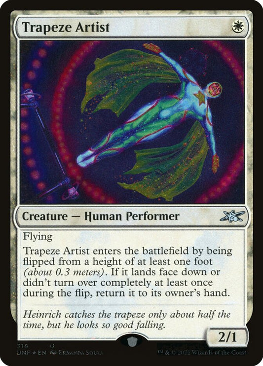 Trapeze Artist (Galaxy Foil) - (Foil): Unfinity