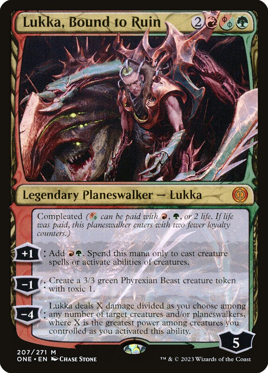 Lukka, Bound to Ruin: Phyrexia: All Will Be One