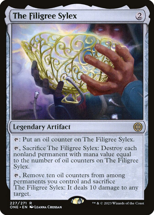 The Filigree Sylex - (Foil): Phyrexia: All Will Be One