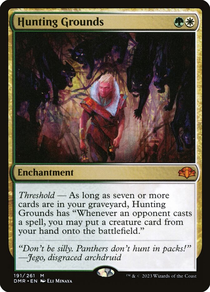 Hunting Grounds - (Foil): Dominaria Remastered