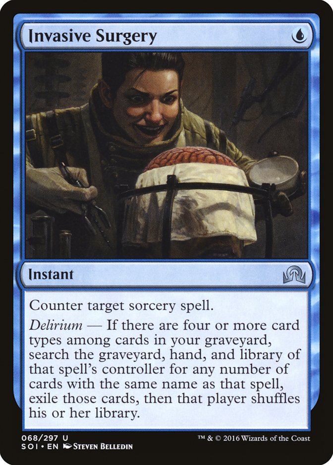 Invasive Surgery - (Foil): Shadows over Innistrad