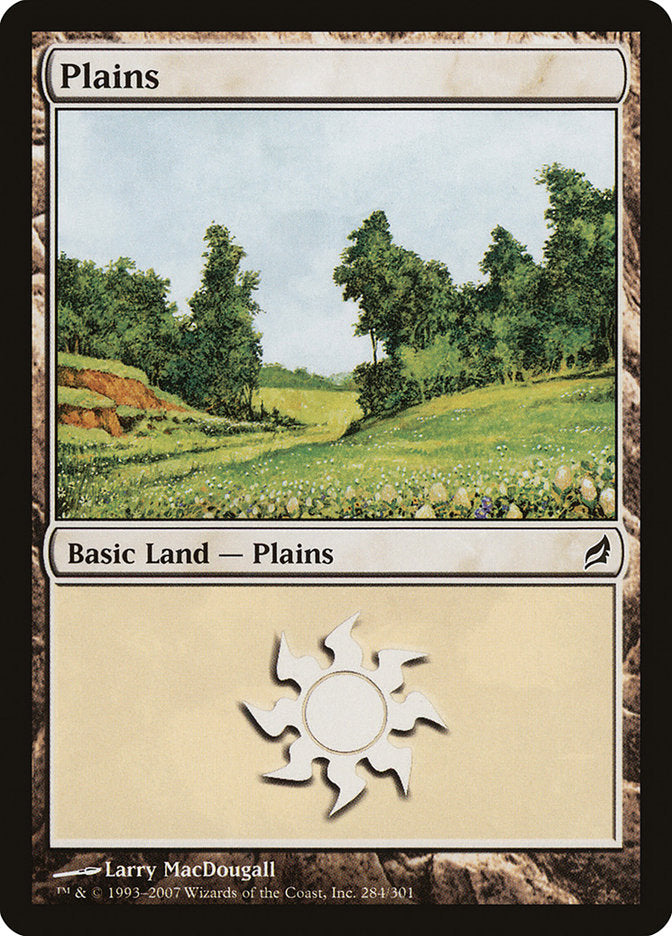 Plains (#284) - (Foil): Lorwyn