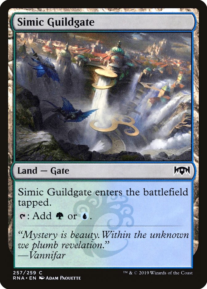 Simic Guildgate (#257): Ravnica Allegiance