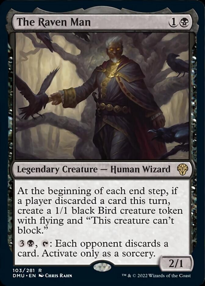 The Raven Man - (Foil): Dominaria United