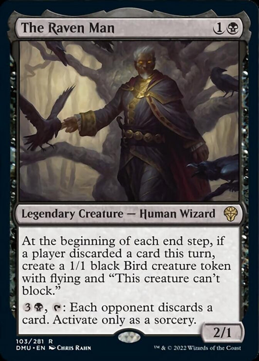 The Raven Man - (Foil): Dominaria United