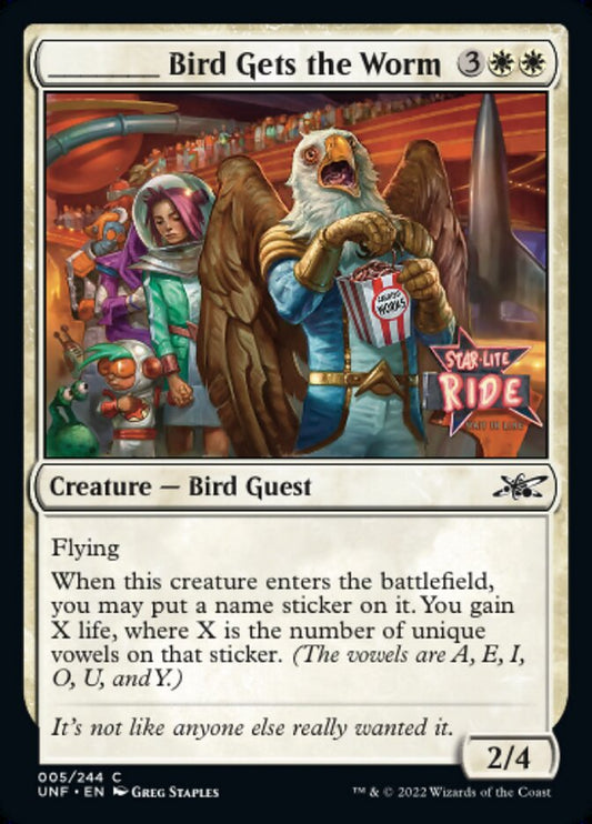 _____ Bird Gets the Worm - (Foil): Unfinity