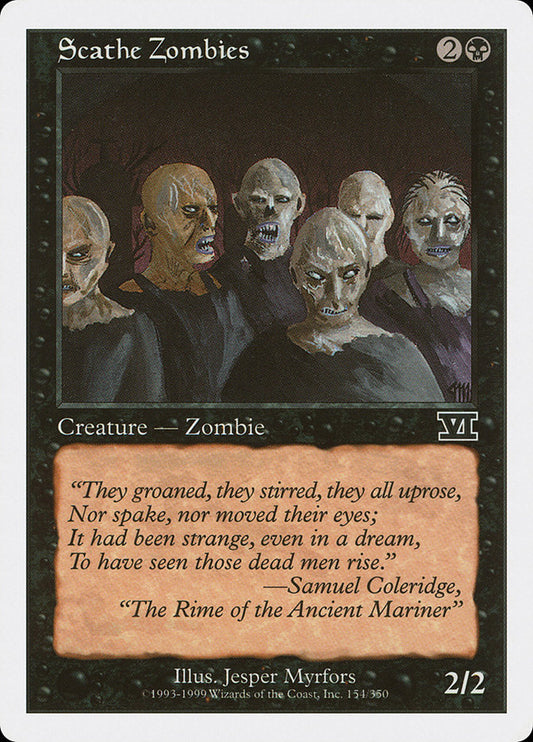 Scathe Zombies: Classic Sixth Edition
