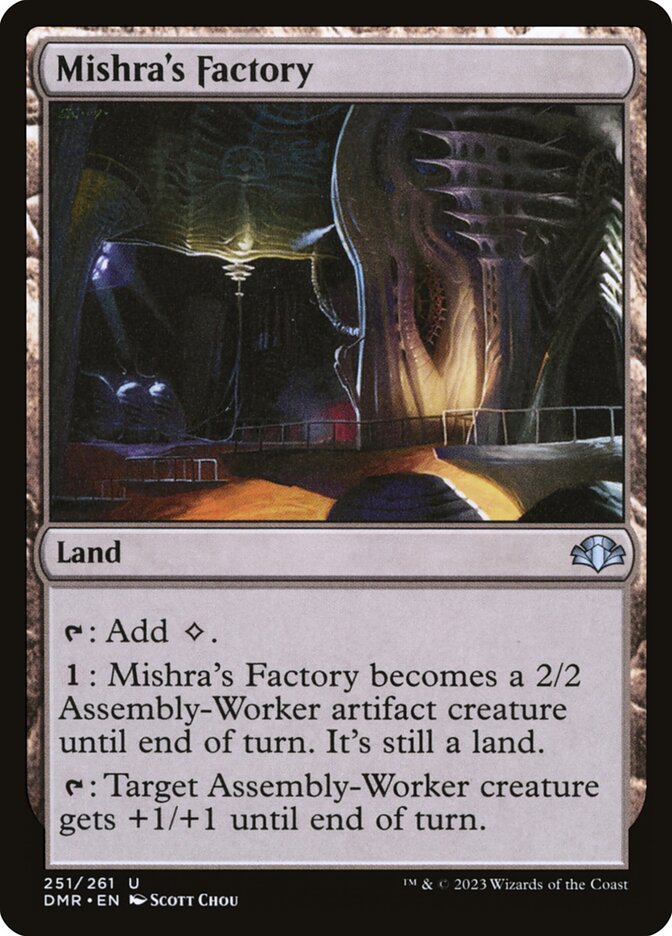 Mishra's Factory - (Foil): Dominaria Remastered