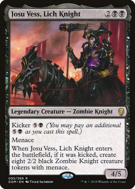 Josu Vess, Lich Knight - (Foil): Dominaria