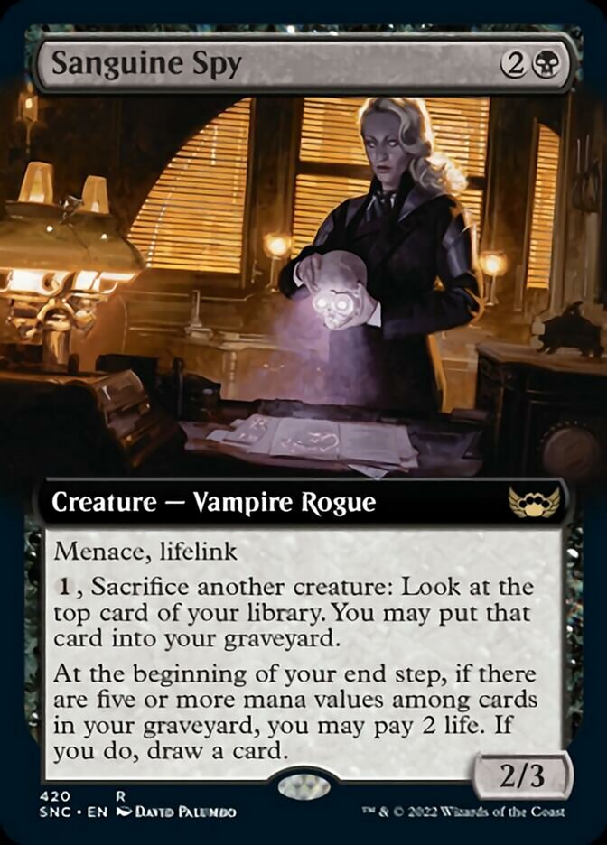 Sanguine Spy (Extended Art): Streets of New Capenna