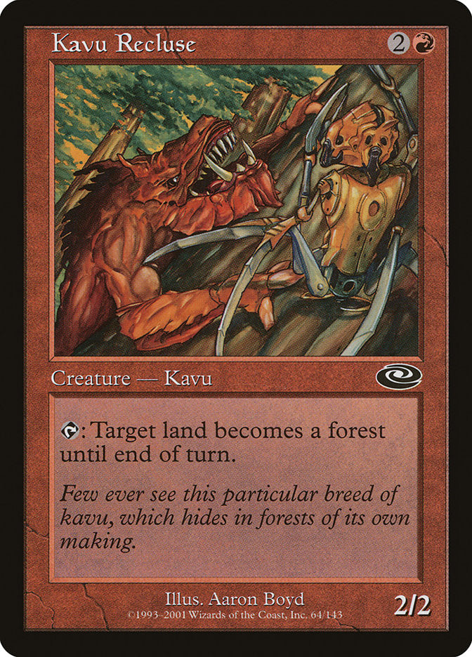 Kavu Recluse - (Foil): Planeshift