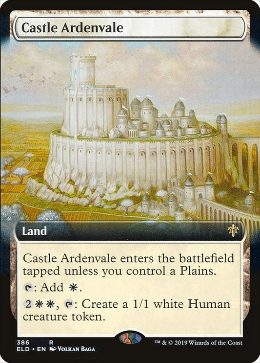 Castle Ardenvale (Extended Art) - (Foil): Throne of Eldraine