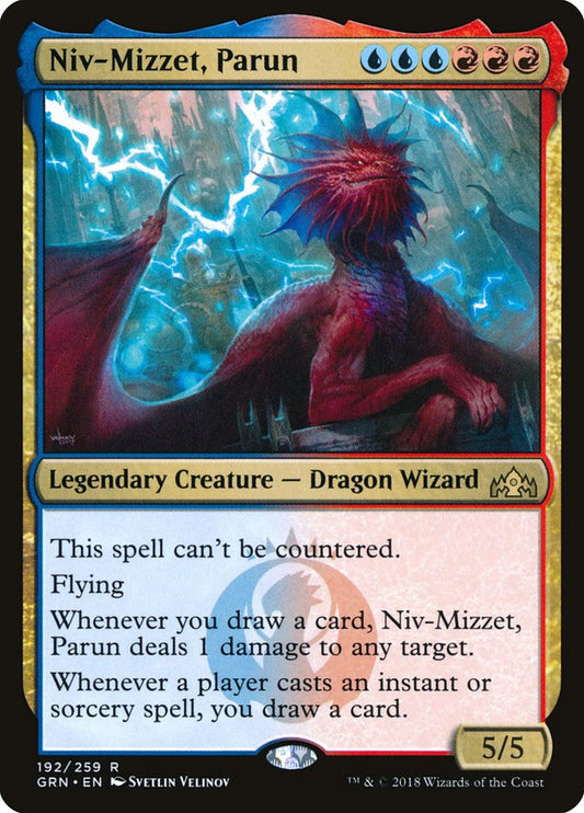 Niv-Mizzet, Parun - (Foil): Guilds of Ravnica