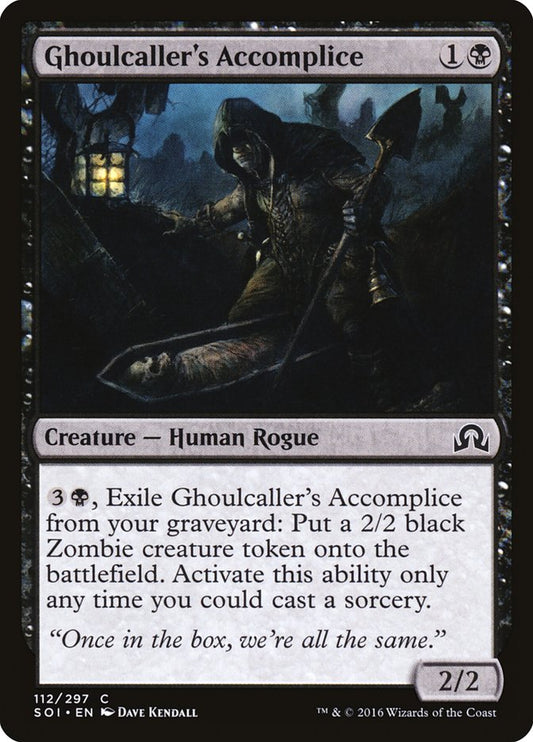 Ghoulcaller's Accomplice: Shadows over Innistrad