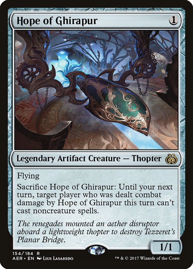 Hope of Ghirapur - (Foil): Aether Revolt