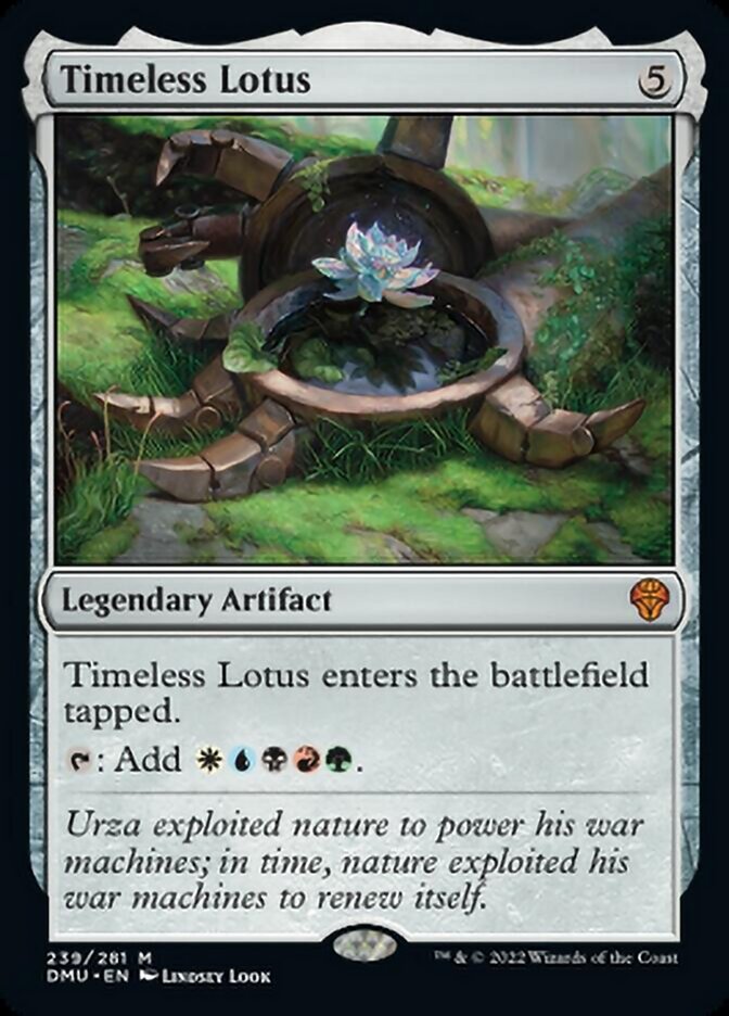 Timeless Lotus - (Foil): Dominaria United