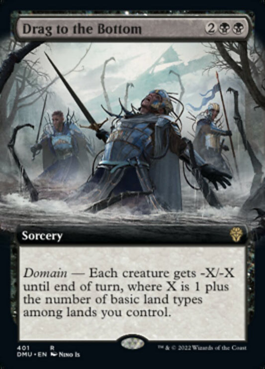 Drag to the Bottom (Extended Art): Dominaria United