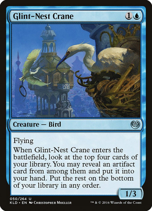 Glint-Nest Crane: Kaladesh