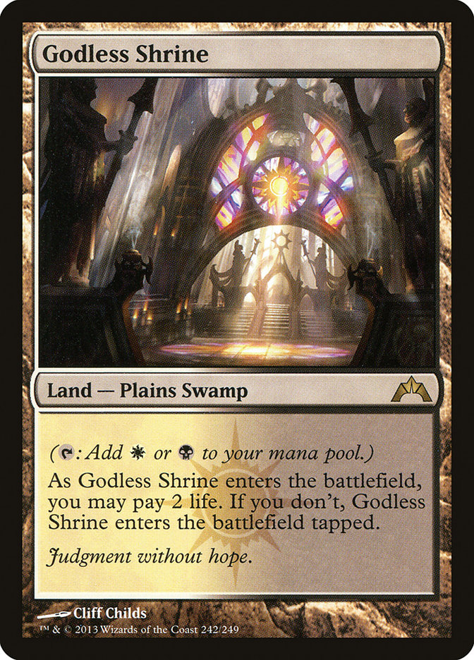 Godless Shrine - (Foil): Gatecrash