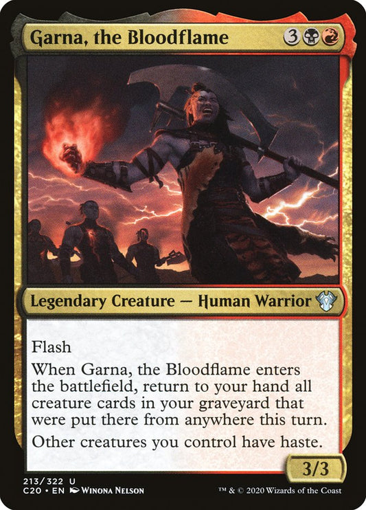 Garna, the Bloodflame: Commander 2020