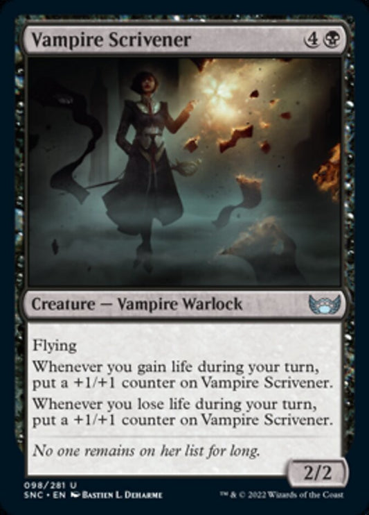 Vampire Scrivener - (Foil): Streets of New Capenna