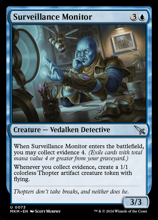 Surveillance Monitor - (Foil): Murders at Karlov Manor