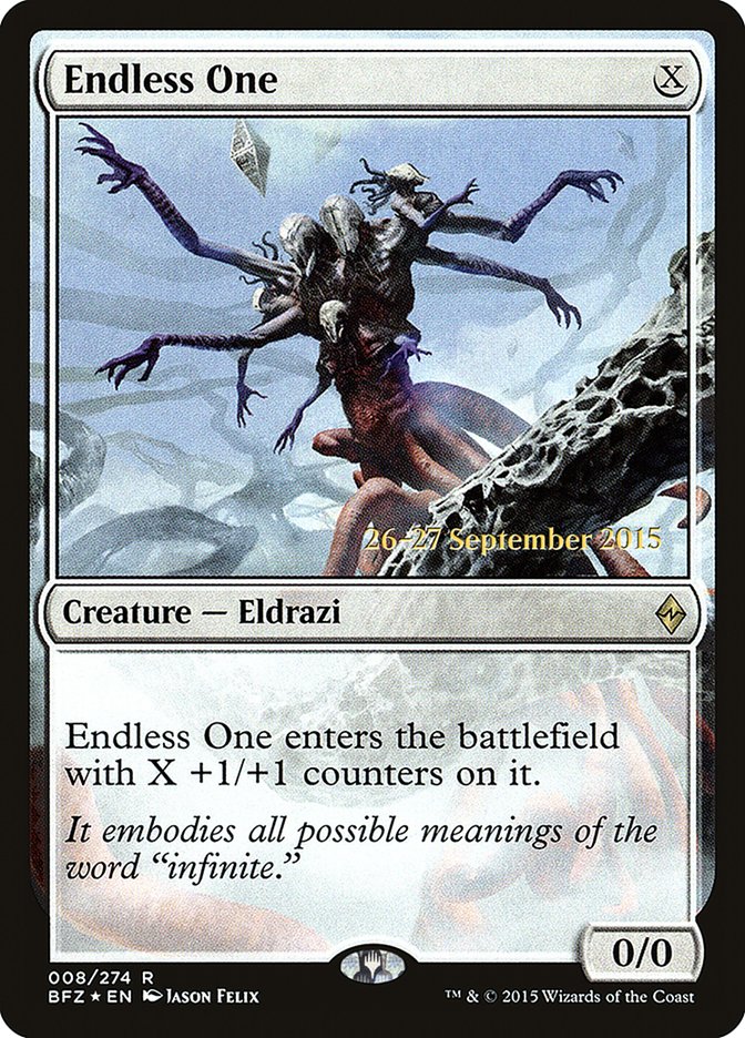 Endless One (Prerelease) (Battle for Zendikar) - (Foil): Battle for Zendikar Promos
