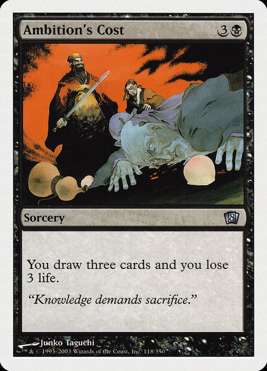 Ambition's Cost: Eighth Edition