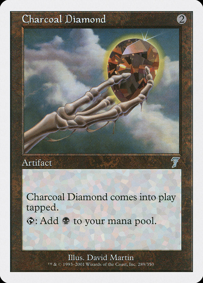Charcoal Diamond - (Foil): Seventh Edition