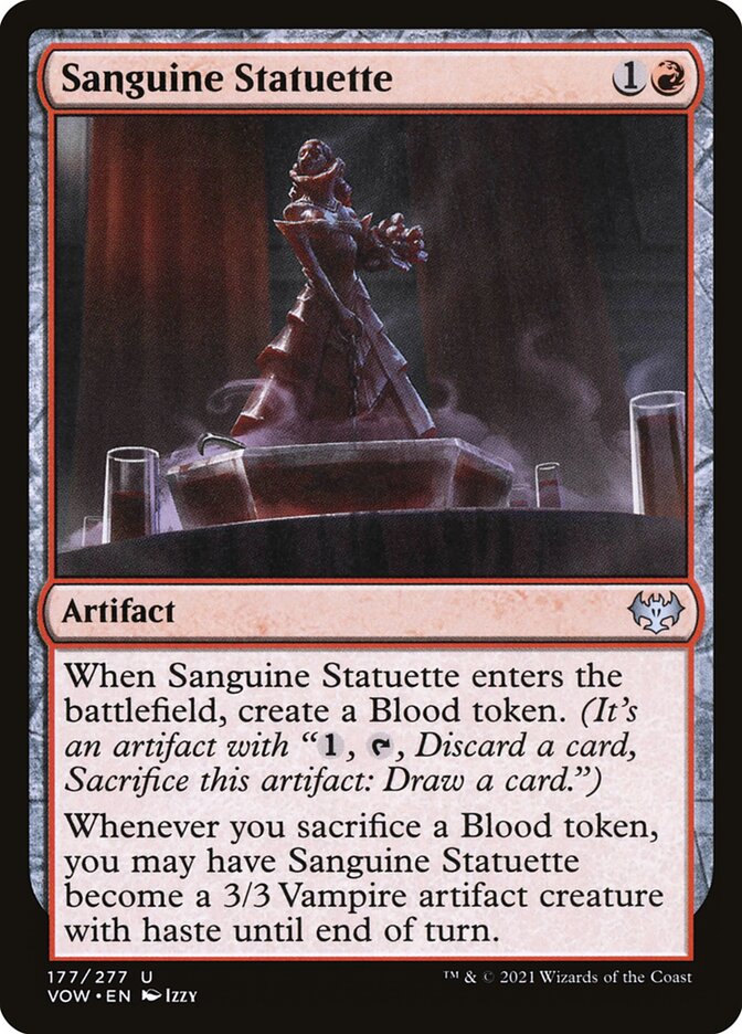 Sanguine Statuette - (Foil): Innistrad: Crimson Vow