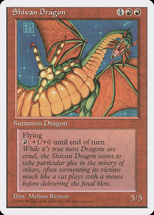 Shivan Dragon: Fourth Edition