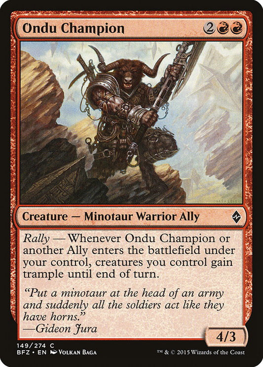 Ondu Champion: Battle for Zendikar