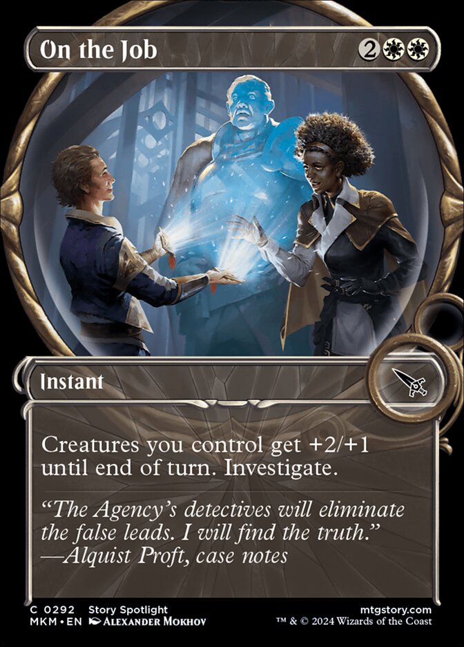 On the Job (Showcase) - (Foil): Murders at Karlov Manor