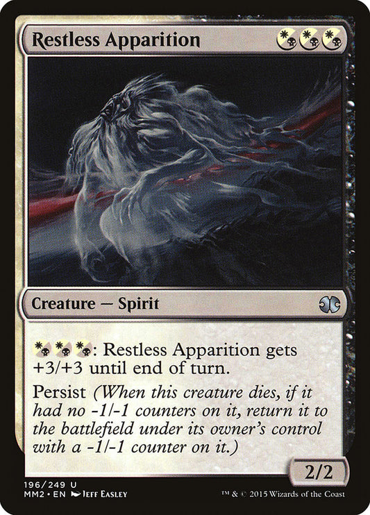 Restless Apparition: Modern Masters 2015