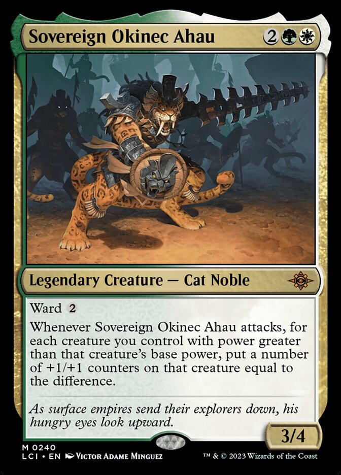 Sovereign Okinec Ahau - (Foil): Lost Caverns of Ixalan