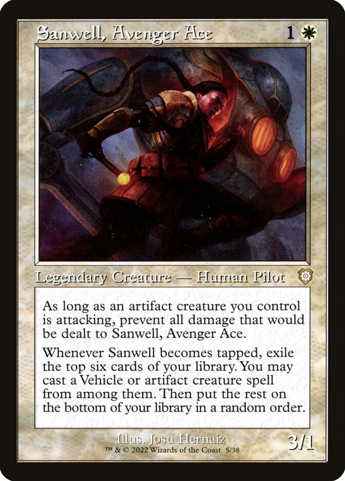 Sanwell, Avenger Ace (Retro Frame): The Brothers' War Commander